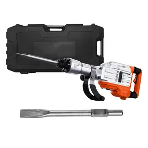 Demolition Jack Hammer Concrete Breaker 3500W Electric Hammer 2 Chisel Bits Impact Drill Combination High Torque Impact