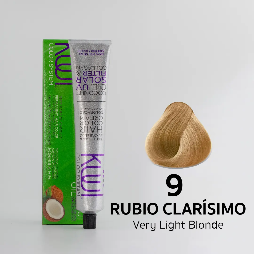 9 - Rubio Clarísimo Very /Light Blonde