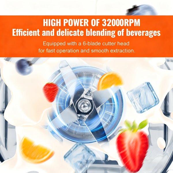 330W Powerful Blender for Smoothies Milkshakes Juices Easy Clean Home Kitchen Appliance Durable Design for Family Use
