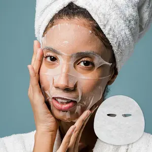 APPEARUS 50-Pack Hydrating Dry Facial Mask Sheets for Moisturizing and Skin Repair - Biodegradable Lyocell Fibers, Advanced Hydration Technology, Triple-layer Design