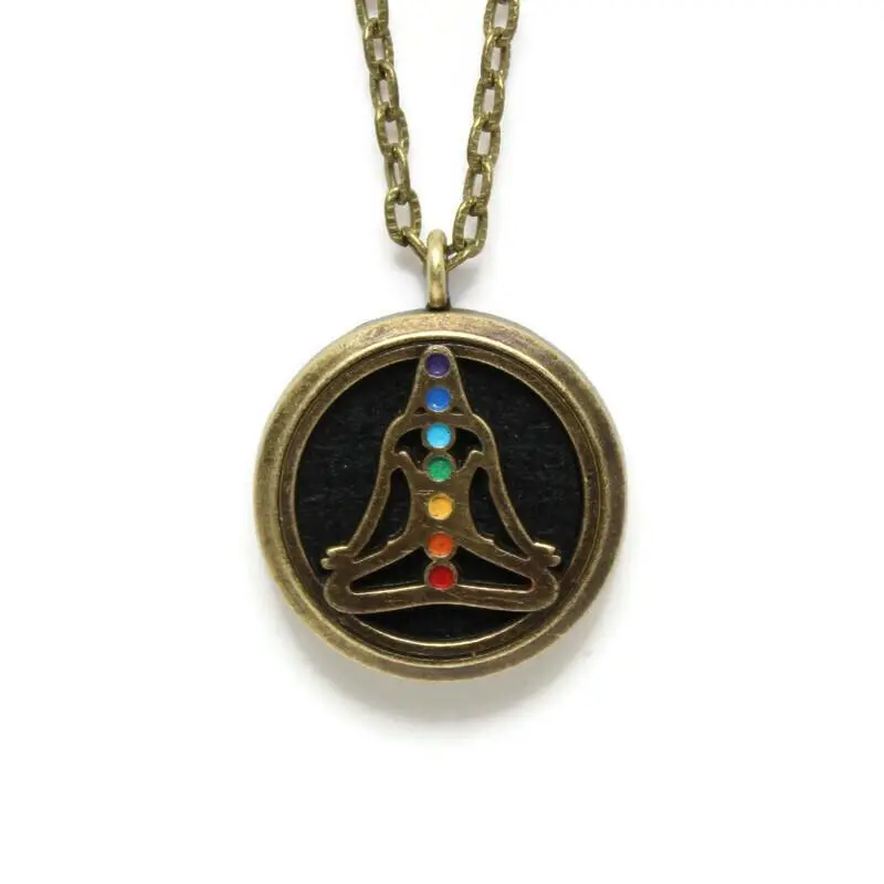 Chakras Oil Diffuser Necklace