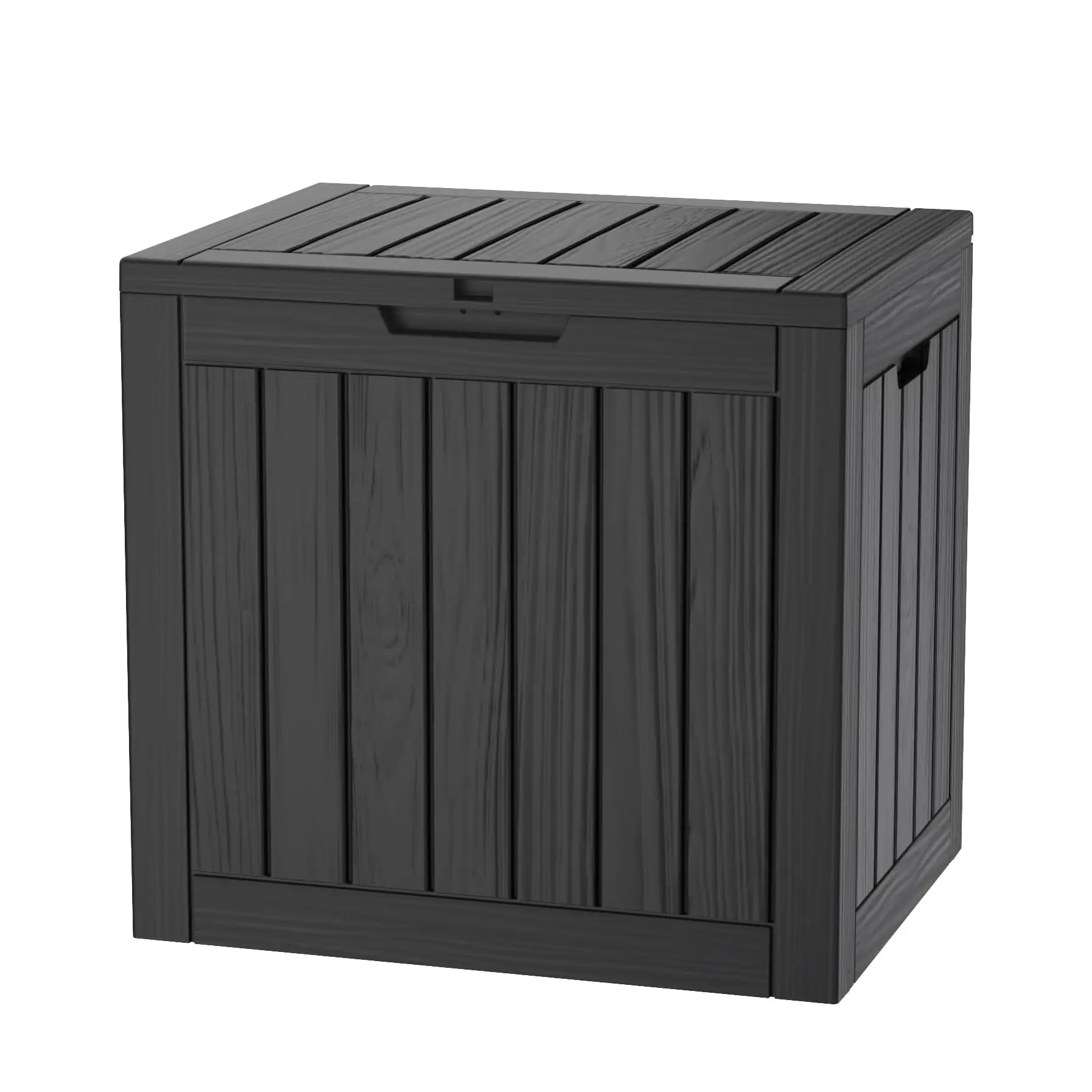 【Dealsforyoudays】Yardgrace 30 Gallon Lockable Resin Deck Box, Waterproof & UV-Resistant Outdoor Storage Box for Outdoor Cushion Storage and Outdoor De