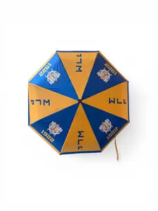 Sigma Gamma Rho Blue & Gold Sorority Umbrella