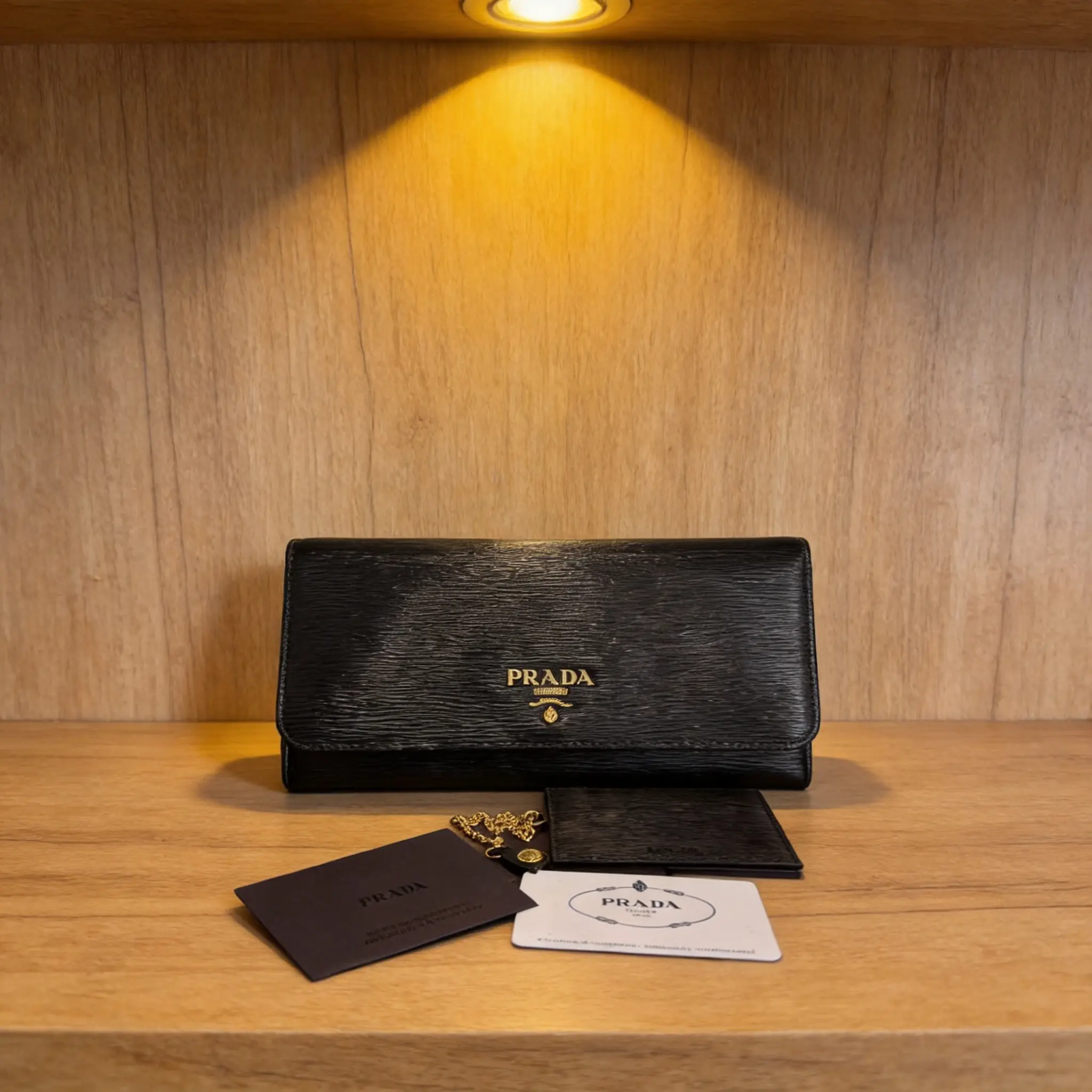 Pre-owned PRADA Leather Shoulder Bag D0624420117