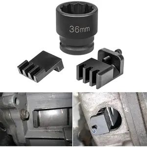 Flywheel Locking Tool with 36mm 3/4’’ Socket for 6.6L Duramax
