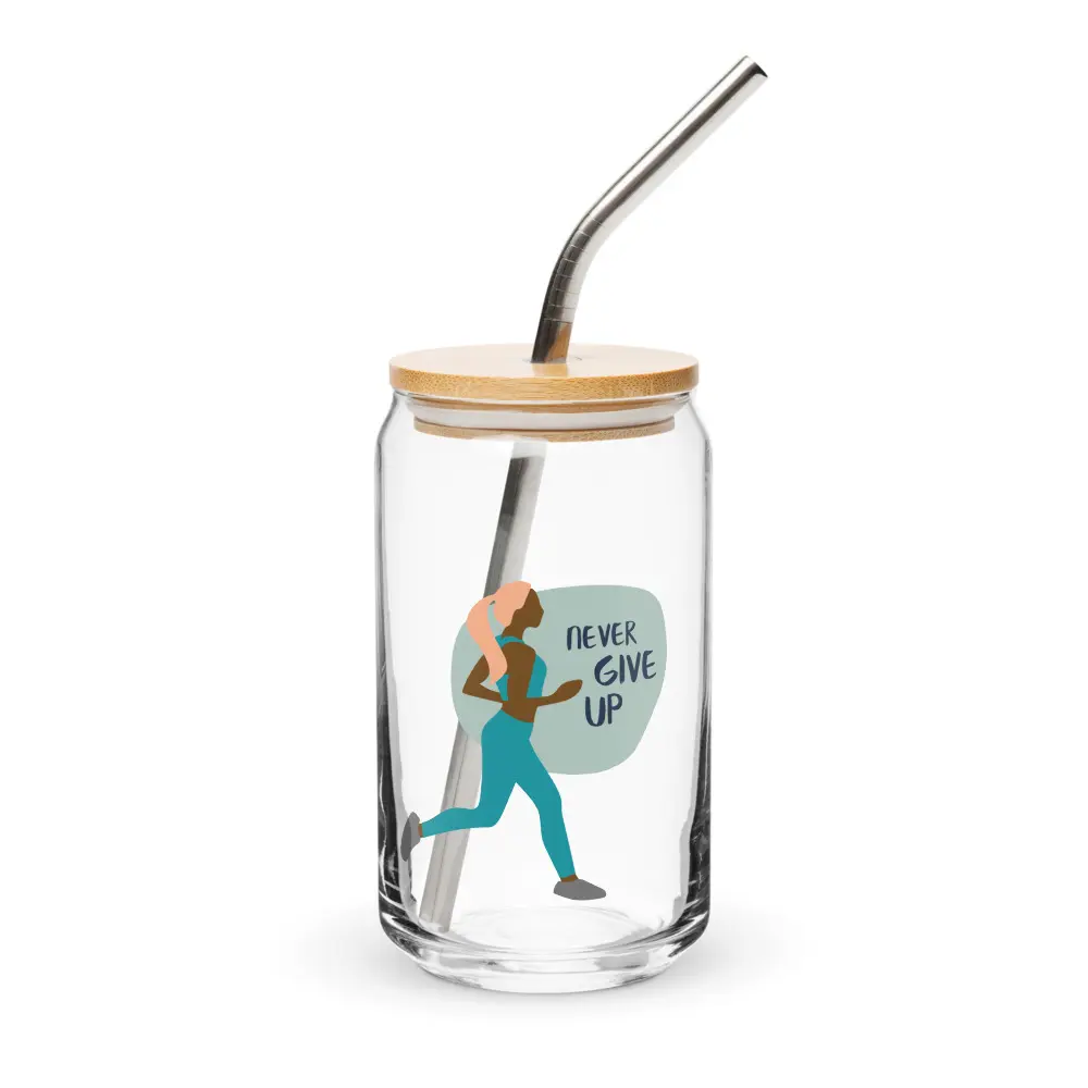Can-shaped glass