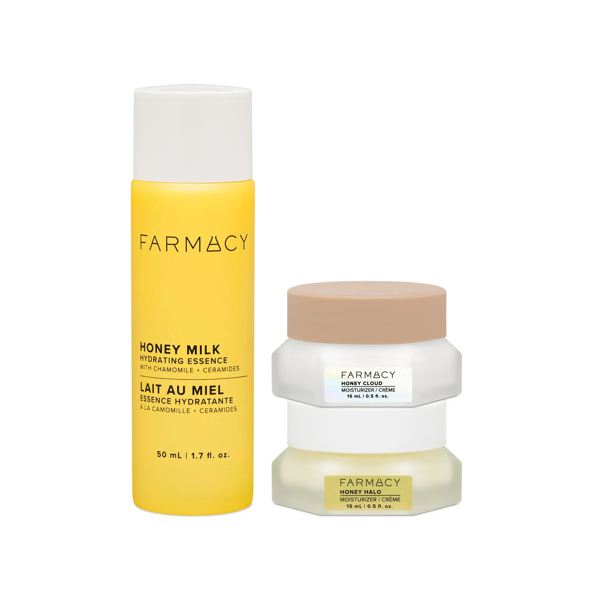Honey Barrier Bundle – Honey Halo 15ml – Honey Cloud 15ml – Honey Milk 50ml Honey Barrier Bundle – Honey Halo 15ml – Honey Cloud 15ml – Honey Milk 50ml