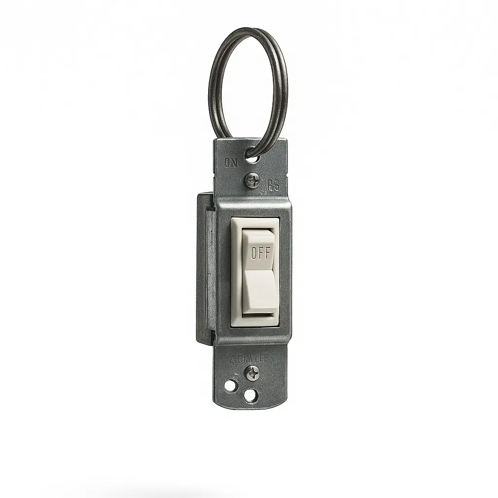 Turn Me On | Premium Light Switch Keychain
