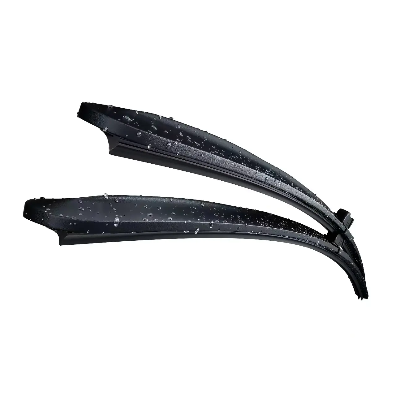 Quality 22-inch + 22-inch Universal J/U-shaped Hook-type Windscreen Wiper Blades, Quiet All-Season Universal Car Replacement Wiper Blades, Durable and Stable Windscreen Wipers (Set of 2), All-Season Use, Durable Construction