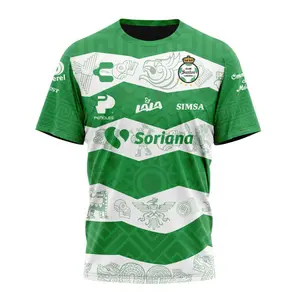 LIGA MX Club Santos Laguna 2023-2024 Home Aztec Design
