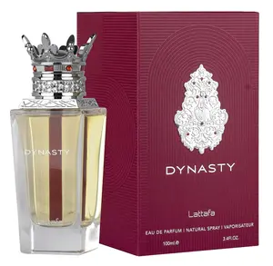 Lattafa Dynasty – Fresh, Spicy, Woody, Aromatic – Eau de Parfum Spray Long-Lasting Fragrance for Unisex, 3.4 Ounce / 100 ml