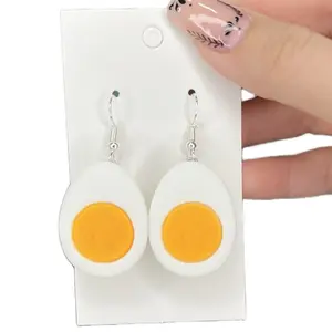 Egg earrings