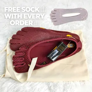 Barefoot Women Five Finger Shoes , Yoga ShoesBreathable Mesh Quick Dry Soft Lightweight Non Slip Flexible Footwear for Yoga, Running, Gym & Daily Casual Wear