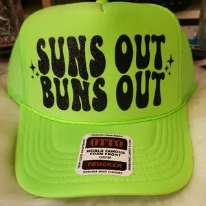 SUNS OUT BUNS OUT TRUCKER HAT - FASHION ACCESSORY