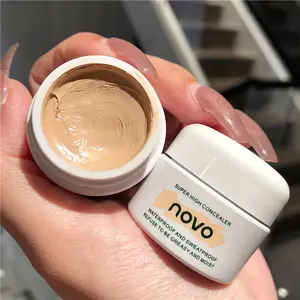 NOVO (Cosmetics) Concealer Official Flagship Store Genuine Covers Spots Face Covers Dark Circles and Eye Bags Powerful