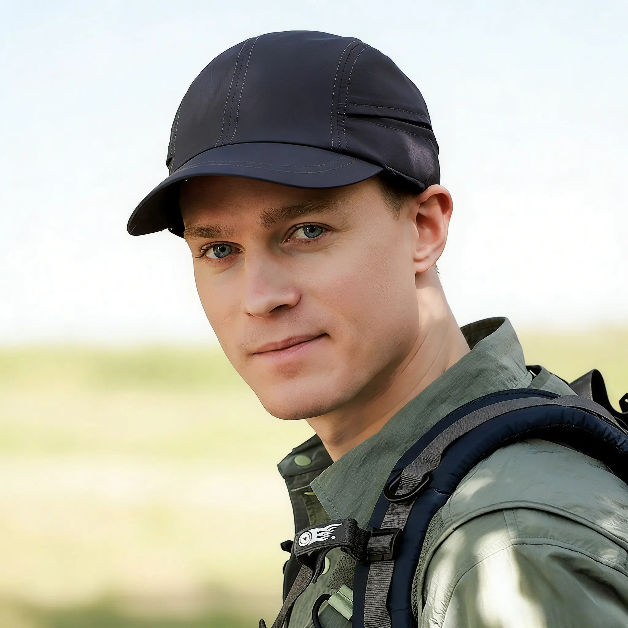 Men's Casual Sports Baseball Cap — Summer Sun Protection, Quick-Drying, Adjustable, Lightweight Cycling Hat
