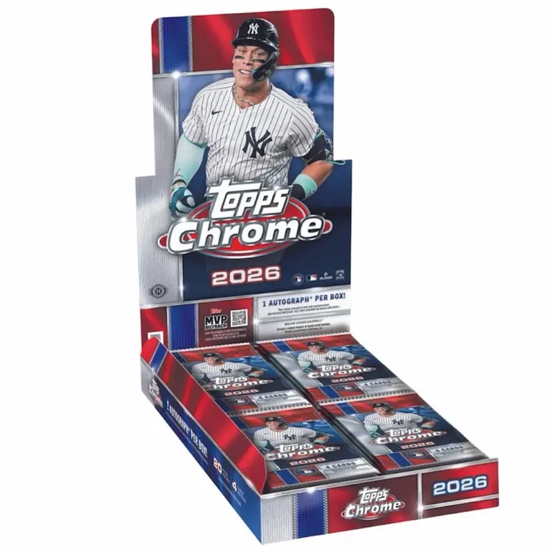 Topps Chrome Hobby 2026 MLB Sports Trading Cards