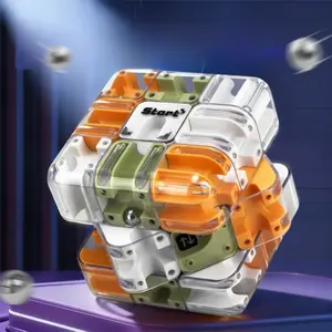 3D Maze Cube Ball for Adults & Kids Labyrinth Puzzle Brain Teaser Game Educational Learning Toys for Logical Thinking Family Board Games Durable Puzzle Cube Gift for Birthday and Holidays