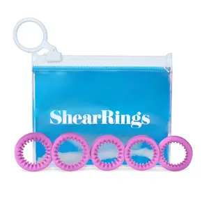 Purple Ring Inserts, Set of 5