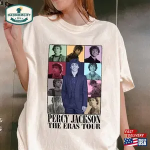 Percy Jackson The Eras Tour 2024 Shirt Walker Scobell Camp Half Blood Hoodie Unisex AML