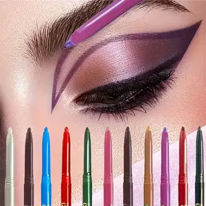 Waterproof Smudge-Proof Matte Eyeliner Pencil Duo, Flawless Application, Perfect for Dramatic and Natural Eye Makeup, Eye Makeup Products, Eye Pencils