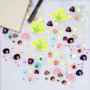 Stickers Pack 20 Pcs Steven Skateboard Bottle Universe Bike Bumper Waterproof Guitar Water Colorful Aesthetic Laptop Luggage Vinyl Car