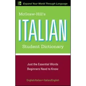 USED-McGraw-Hill's Italian Student Dictionary by Dioguardi, Raffaele (Paperback)