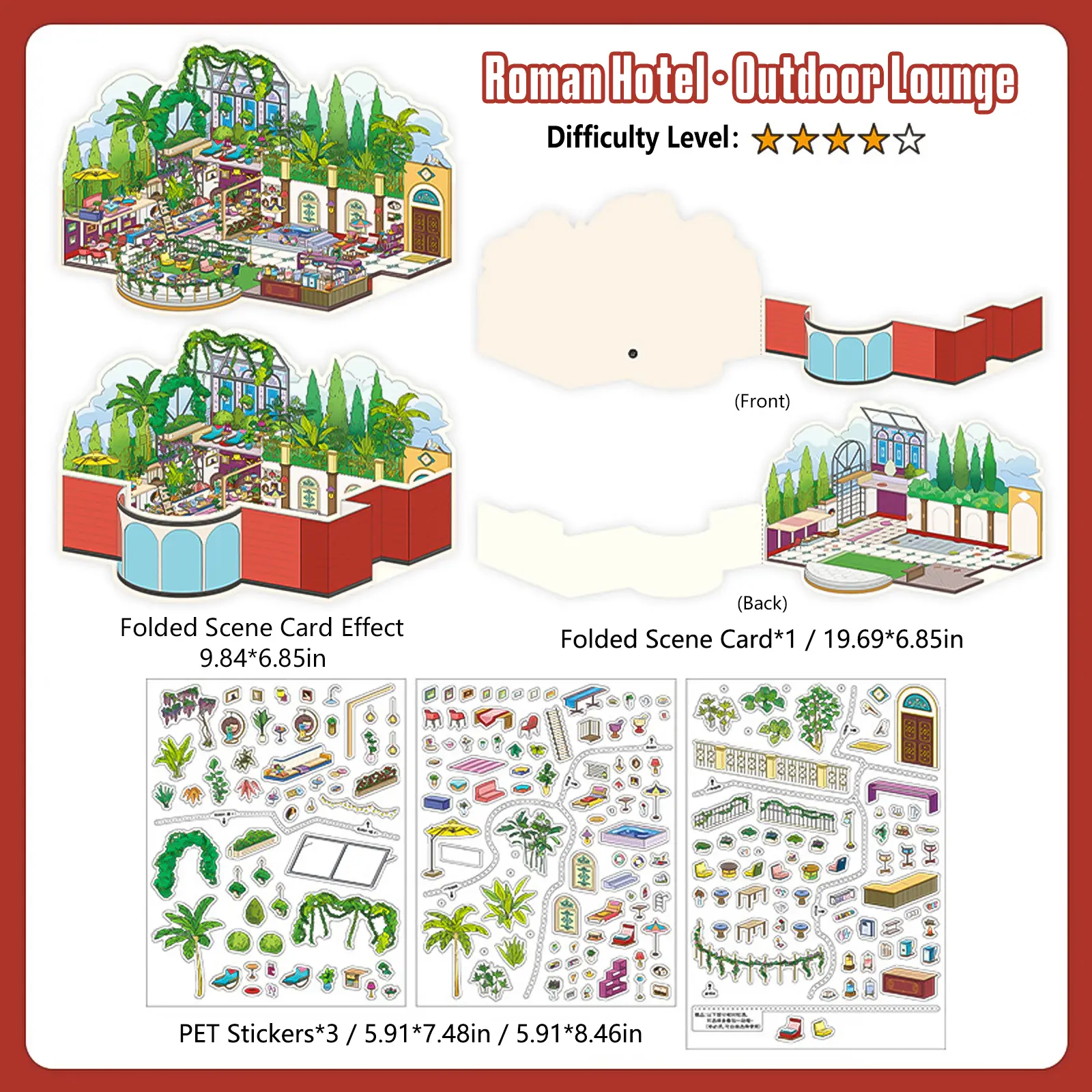 Roman Hotel • Outdoor Lounge