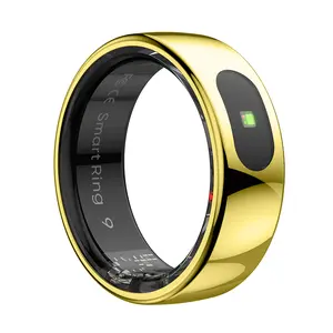 2025 ASTRAUX Ring for Men Women with Touch Wireless Charging 5 ATM Waterproof Health Manager Heart Rate And Blood Oxygen Monitor