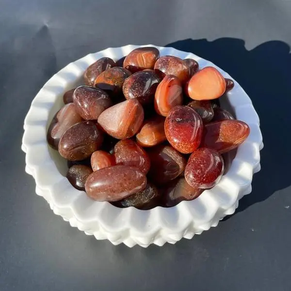 Natural Carnelian Crystal Gemstone Healing for Personal and Home Use