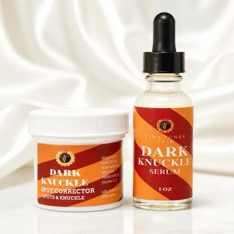 Tina Dark Knuckle Toner Serum - Hydrating Aloe & Collagen Moisturizer with Smooth, Lightweight Hyaluronic Acid for Normal Skin
