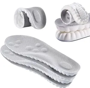 Cloudsole insoles for men-4D Cloud Technology Insole- Anti-Fatigue, Shock Absorption, Foot Pain Relief.U-Shape Memory Foam Insoles,One size fits most, adjustable by cutting along the curling line.