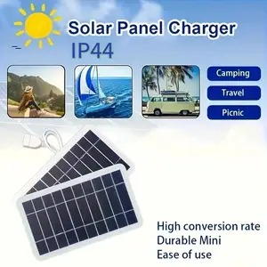 Outdoor Multifunctional Solar Charging Board, USB Solar Charger, Portable Travel Power Bank, Ideal Gift for Camping and Friends