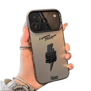 Lightning MCQUEEN Pattern phone Cases For iPhone 12/13/14/15/16/17 Promax Pro Plus and 17 Air ,Perfect for Her/Him fashionable gift