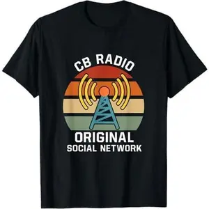 CB Radio Original Social Network HAM Radio T-Shirt
