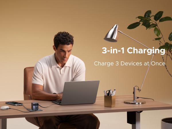 UGREEN 45W/65W/75W/100W 3 in 1 Compact GaN Charger, Retractable USB C Fast Wall Charger with Foldable Plug, Compatable for iPhone 17/16 Series, Galaxy, Pixel, iPad-Cellphone Electronic portable charger,TikTokShopBlackFriday ,TikTokShopHolidayHaul