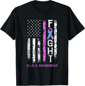 SIDS Warrior US Flag T-Shirt