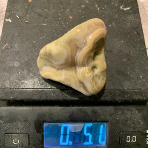 Beautiful Crowley Ridge Agate 5.1 Oz not polished photo taken wet