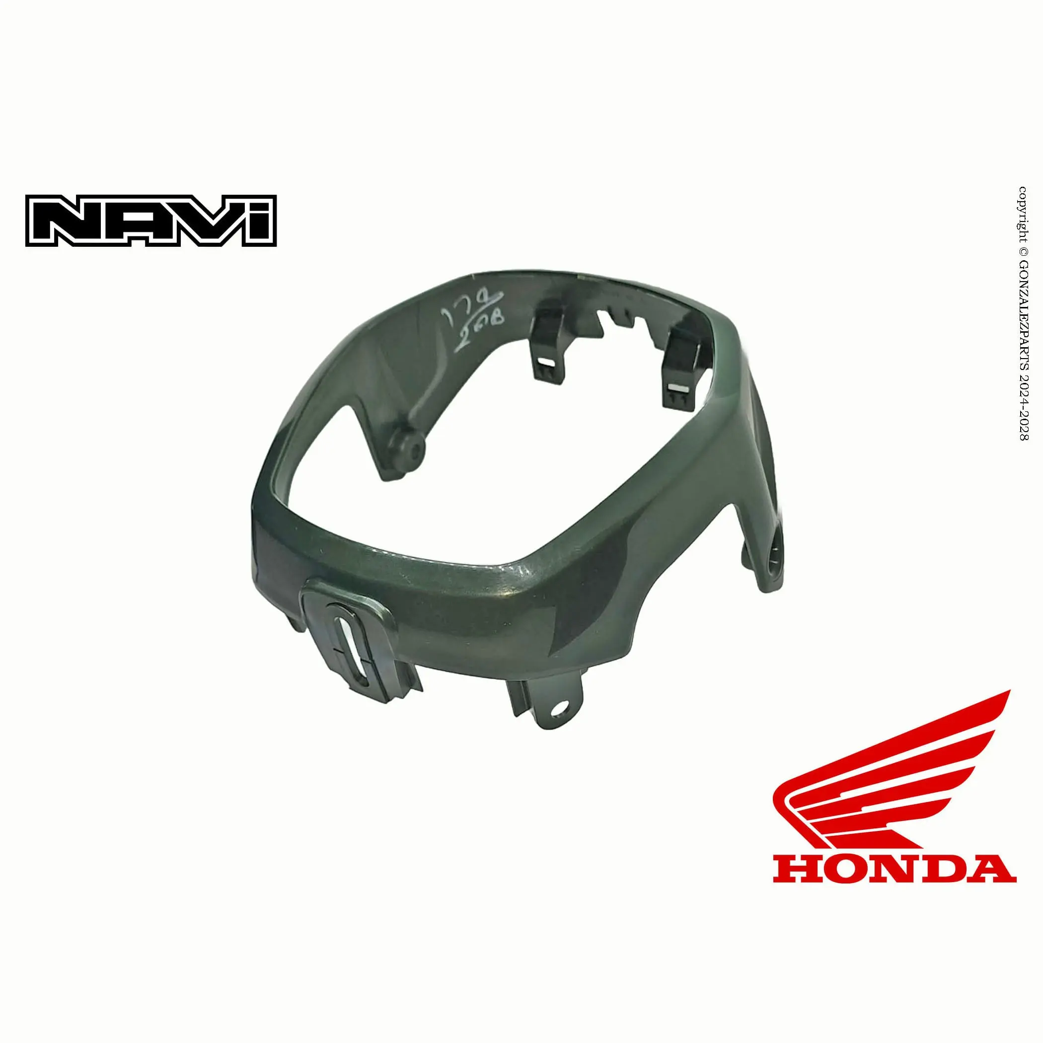 Honda Navi Headlight Cover 2022-2023 Ranger Green OEM 61300-K74-N80ZH