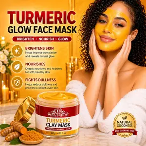 TUMERIC GLOW CLAY MASK.