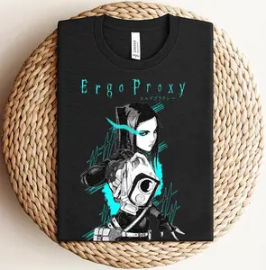 Ergo Proxy T-Shirt, Anime Girl Shirt, Waifu Shirt, Anime Merch, Oldschool Anime Shirt, Trendy Shirts, Anime Graphic Tee, Gift For Her