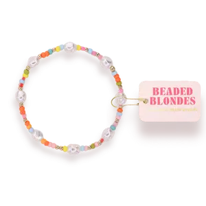 Snowcone Sprinkle Pearl Bracelet