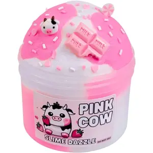 Slime Pink Cow Strawberry Cloud Slime Made in USA