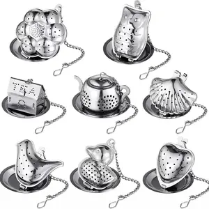 Creative Tea Infuser with Tray Creative Tea Infuser with Tray