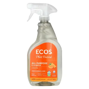 Earth Friendly Products Ecos®, Plant Powered All-Purpose Cleaner, Orange, 22 fl oz (650 ml)
