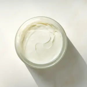 Lavender Body Cream - Vegan Handcrafted 7 fl oz 207 mL - Calming Moisturizer with Olive Sunflower Oil & Lavender Essential Oil - Organic Skincare Product