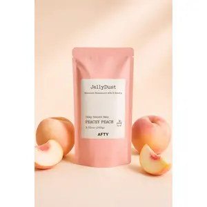 AftySkin Jelly Dust K-Beauty Sensational Jelly Bath Powder for Silky Skin Water-to-Gel Magic Velvet-Soft Hydration Body Care Cosmetic