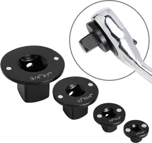 4PCS Low Profile Magnetic Impact Socket Adapter Set - Perfect for Tight Spaces, Drive Ratchet Adapter Set, 3/4" to 1", 1/2" to 3/4", 3/8" to 1/2", 1/4" to 3/8"