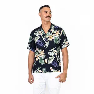 Bamboo Orchid Men's Aloha Shirt, Made in Hawaii