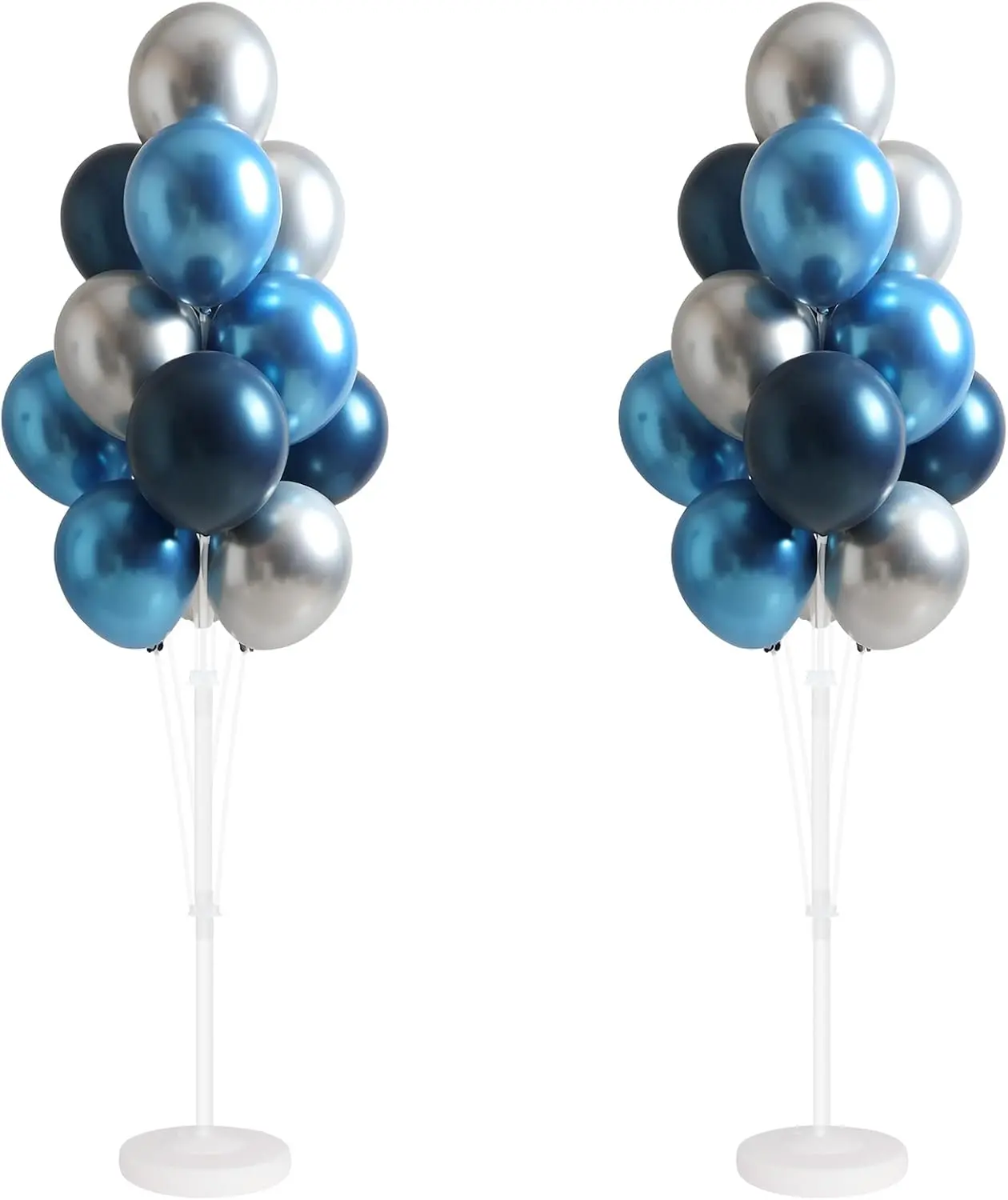 Balloon Column Kit for Floor- Set of 2,Balloon Columns with Stand, Base and Pole,Balloon Tower Backdrop Decoration for Wedding, Baby Shower, Birthday Party, or Bachelorette Parties Plastic Tape Thick